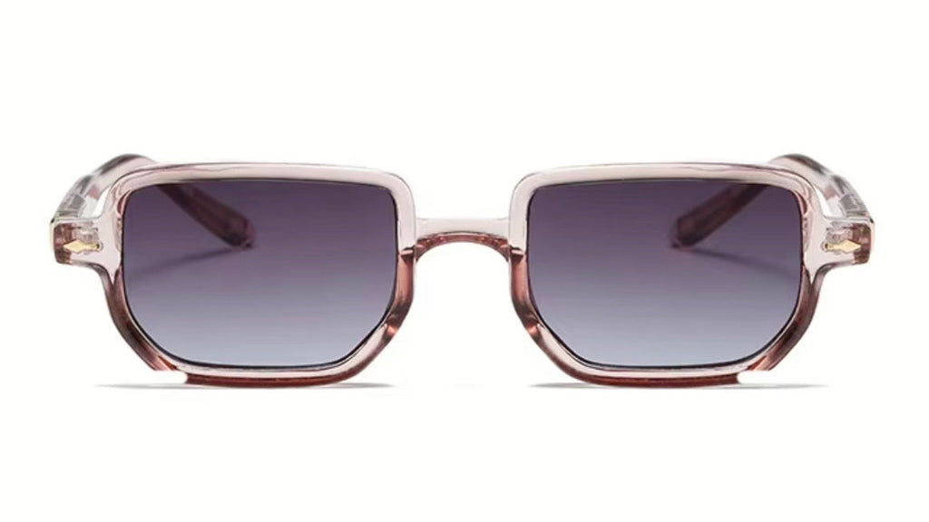 iris glass salmon