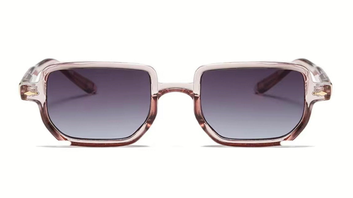 iris glass salmon