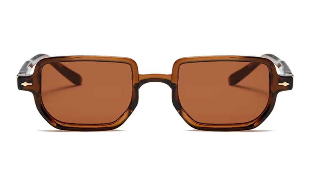 iris glass brown
