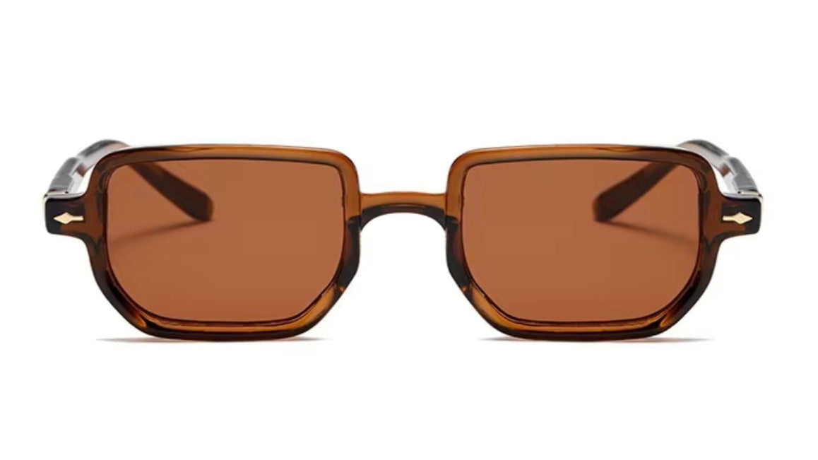 iris glass brown