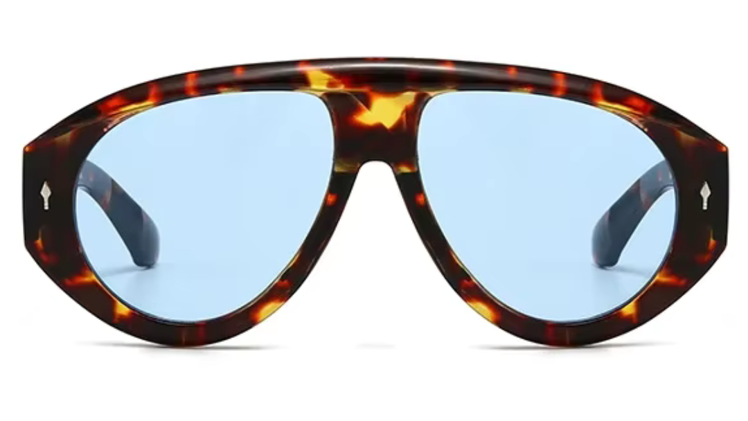 GLOSS LEOPARD BLUE