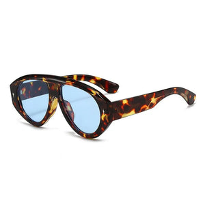GLOSS LEOPARD BLUE