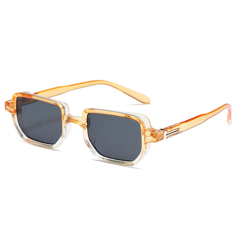 iris glass orange