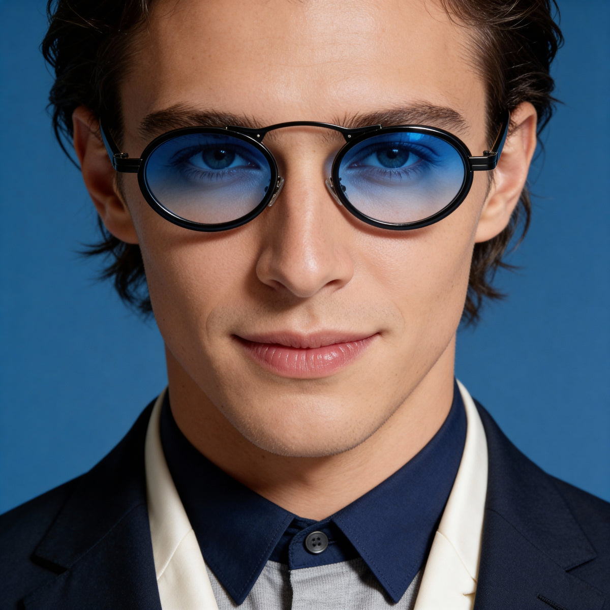 Trendy blue