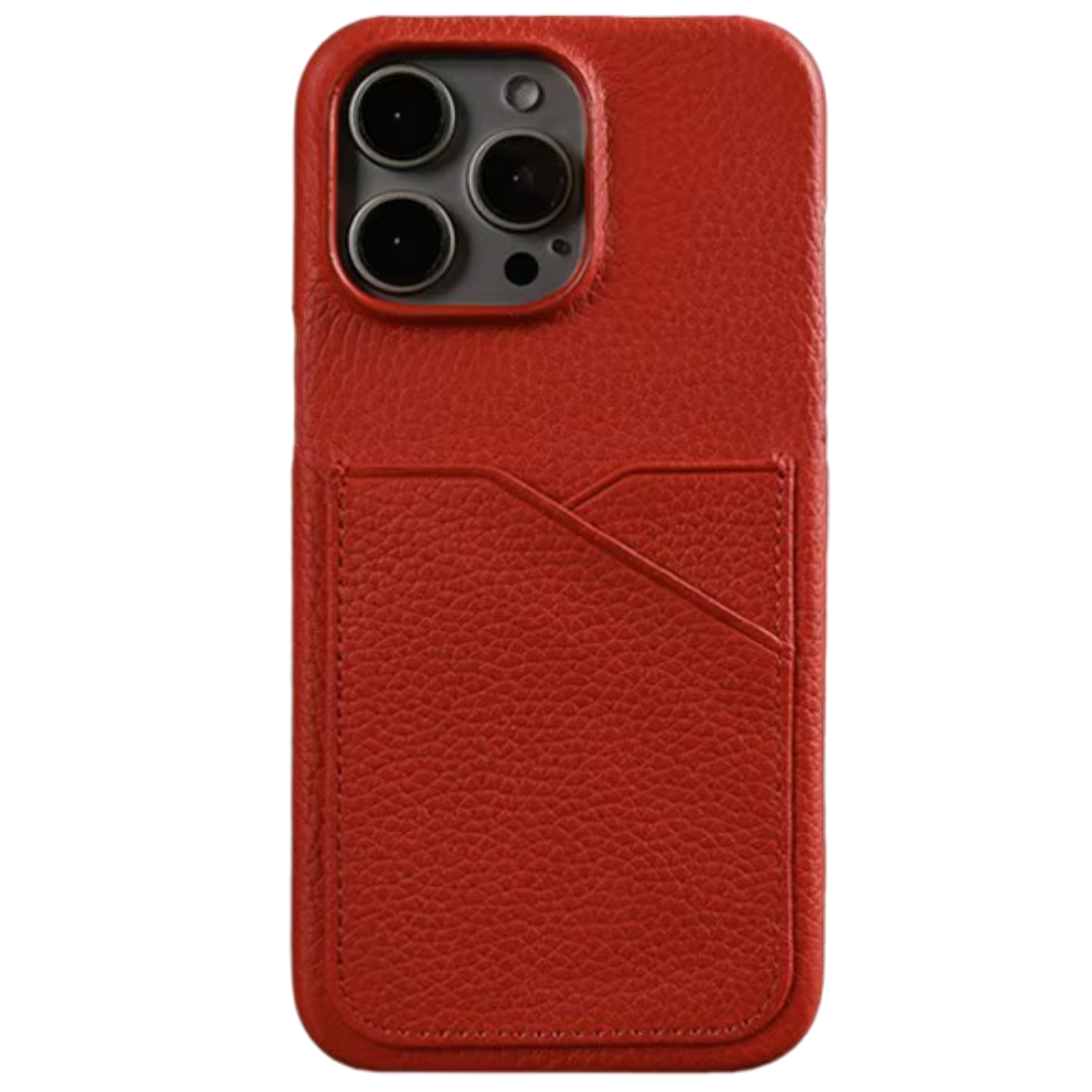 Red Case porte carte cuir