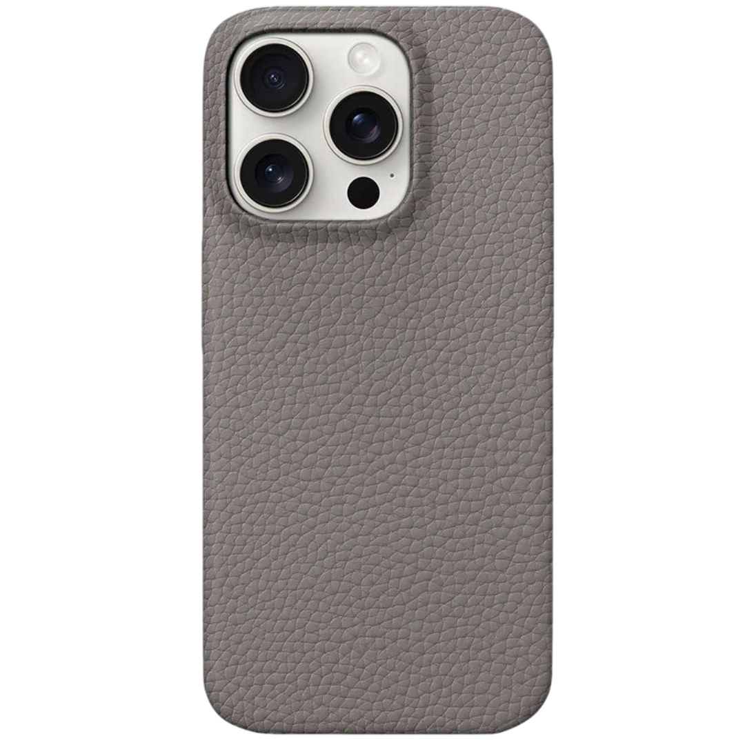 cuir grey iphone magsafe