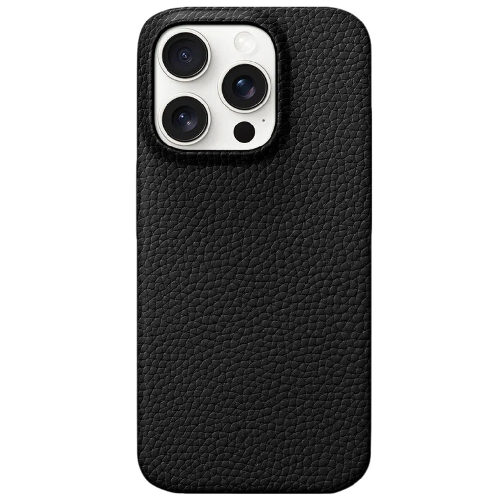 cuir black iphone magsafe